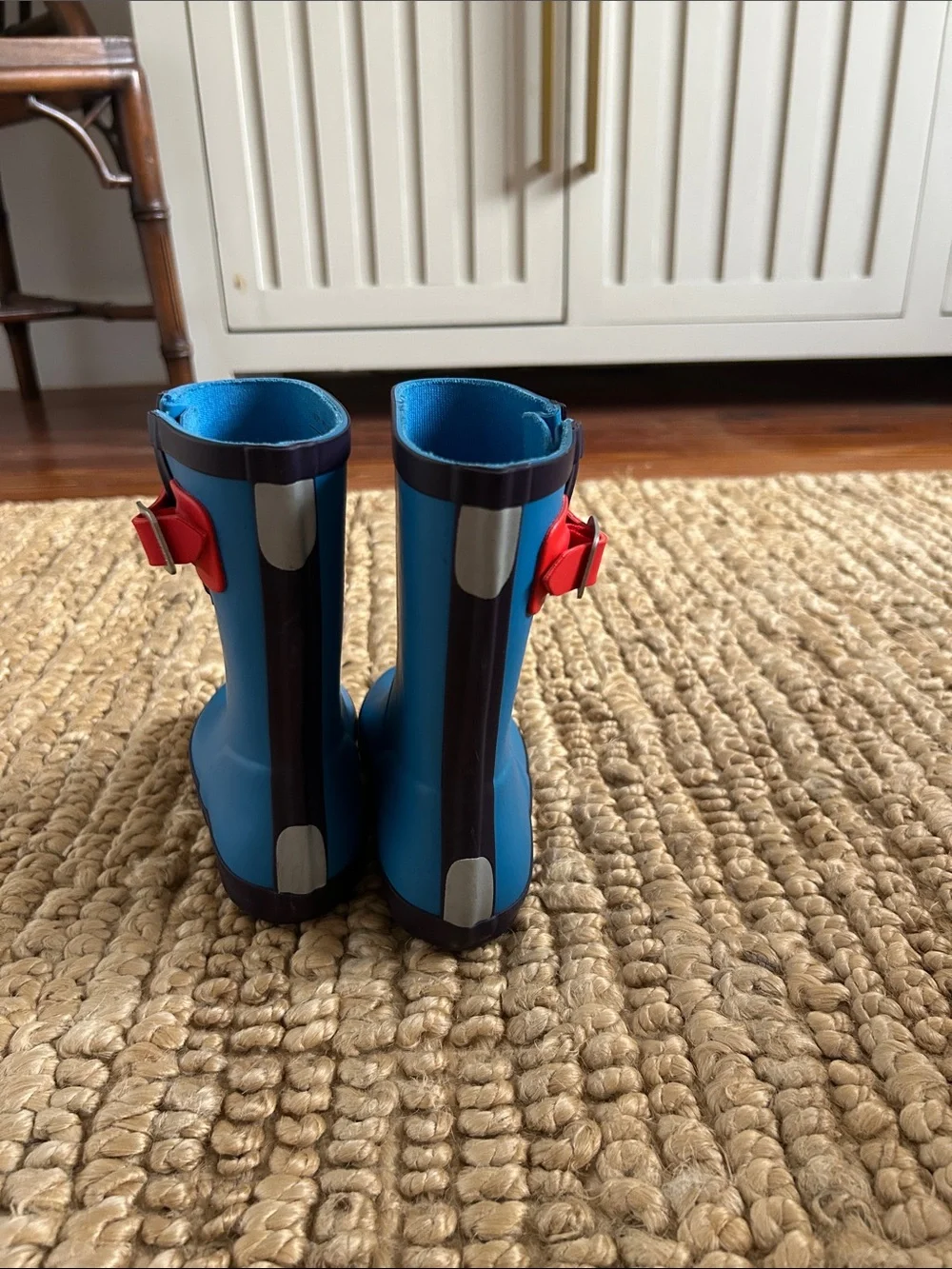 Buckle Strap Rain Boot - Hunter